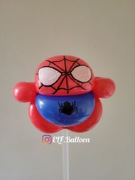 Spider man 蜘蛛俠 Marvel氣球公仔 @ELF.Balloon 扭氣球 小朋友 幼稚園 生日禮物