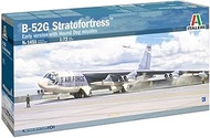 Italeri 1451S Model Kit letadlo 1451-B-52G Stratofortress Early Version with Hound Dog Missiles (1:7
