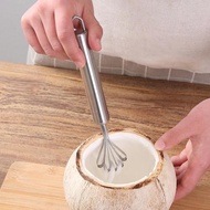 椰子取肉器不銹鋼刮椰絲挖椰肉工具刨椰絲椰蓉刨刀快速刮椰絲神器