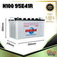 OSIMA N100 95E41R Wet Battery | Heavy Duty Conventional Battery for Truck, Ship, Ferry, Cargo Boat