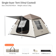 BSWolf เต็นท์อัตโนมัติ Automatic Tent 3-4 Person Waterproof Camping Tent Easy Instant Setup Portable