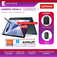Lenovo Yoga 6 13ABR8 83B2001KMJ 13.3'' WUXGA Touch 2-In-1 Laptop Teal (Ryzen 7 7730U, 16GB, 1TB SSD,