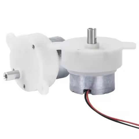 DC 6V Micro JS30 Gear Electric Motor Silent 5RPM/100rpm Slow Speed Stage Diy Light Starry Motor for 