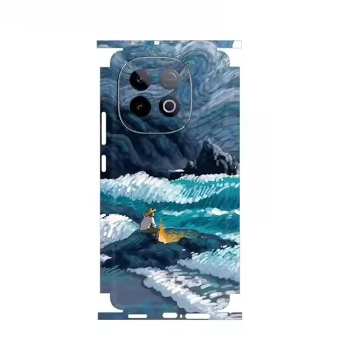 Skin Full Body Phone Sticker For Vivo iQoo 13 12 Pro Z9 Turbo Z9X Z10 Turbo Back + Side Decal Wrap F