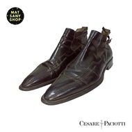Sepatu Kulit Leather Pantofel Formal Boots Cesare Paciotti Vintage