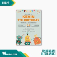 Uua23 Children's Birthday Invitation