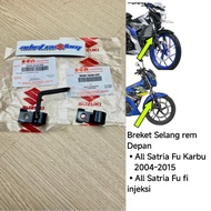 Original Satria Fu Carburetor & Fu Injection Front Brake Hose Bracket Clamp SGP 59260-25G00 / 59268-