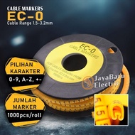 Cable Marker Numbers 0-9 Letters AZ Symbol +- EC-0 EC0