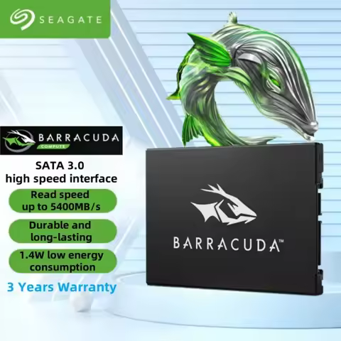 Seagate BarraCuda SATA Series 256G 512GB 1TB SSD SATA3.0 Interface Desktop Laptop Hard Drive Sequent