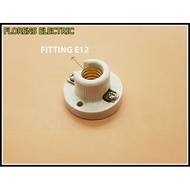 E12 Ceramic Light Bulb Ceiling Fitting