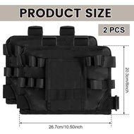 2Pcs Leg Tool Pouch, Tool Bag with Belt Clip, Leg Tool Holster, Adjustable Tool Storage Bag, Multifu