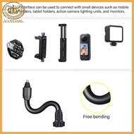 CAPA 20 31 41 51cm 17mm  Head Socket to 1 4 Screw Adapter Rod Mount Car Vent Phone Tripod Holder Act