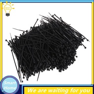 [Hmou] 1000 Pcs Black nylon Cable Zip Tie Fasten Wrap 95mm x 2mm