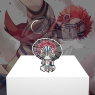 Gantungan Kunci Anime Kimetsu no Yaiba - Akaza - Ganci Akrilk - Acrylic Keychain - Akaza 1, Gantunga