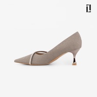 AIDRY | LAWRENSIA GREY PARTY HEELS (CODE PL-HL-001)