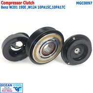 คลัชคอมแอร์ เบนซ์ W201 (190E) W124 คอม 10PA15C10PA17C MGC0097 AC Compressor Clutch for Benz หน้าคลัช