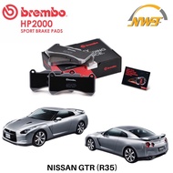 [BREMBO-HP2000] BRAKE PAD FRONT NISSAN SKYLINE GTR R35