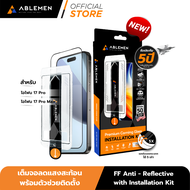 [Official][ไอโฟน 17 Pro/ Promax]  Ablemen กระจกเต็มจอ ลดเเสงสะท้อน FF Slim Corning Anti Reflective w
