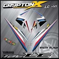 STRIPE MOTOR YAMAHA LC135 V1 CRYPTON-X CUSTOM STRIPE READY STOCK