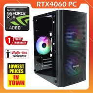 🌟RTX4060 Desktop PC🌟Desktop Komputer / Desktop Pc / Office Desktop Computer/GAMING CPU