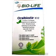 Bio-life Oralbiotix k12 ( 30's ) Biolife oralbiotix oralbiotic streptococcus salivarius k12