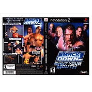 PS2 Game WWE SmackDown! Shut Your Mouth (Dvd Game)