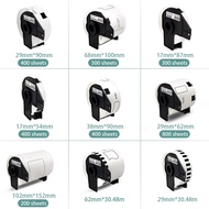 Thermal Label Printer Paper Label Roll Dk 11201 Compatible Brother Labeller QL500 QL570