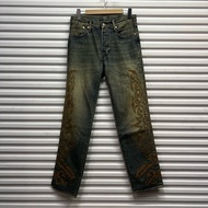 < OPMM >-[LEVIS] Levi's x Denim Tears Western Stitch 501 Jeans