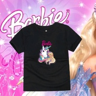 Kaos Anak Perempuan Barbie Kuda poni viral