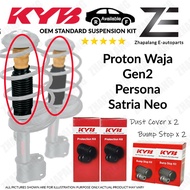 Proton Waja Gen2 Persona CM Satria Neo KYB Front Rear Absorber Dust Cover Shaft Bump Stops Stopper Protection Kit Kayaba