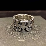 Chrome Hearts克羅心925銀鑲鑽forever永