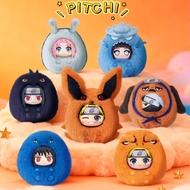 Original EAKI Naruto Beast Party Plush Ball Series BLIND BOX and Selected Keychain