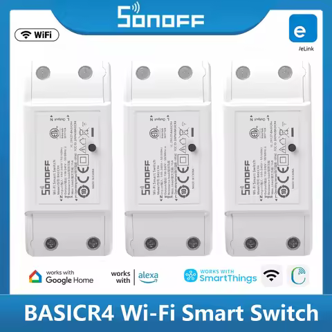 Sonoff Basic-R4 Mini Wifi Smart Switch Upgraded Basicr2 Magic Switch Mode LAN Support Home Assistant
