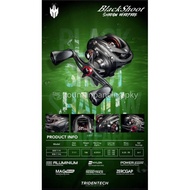 Tridentech Black Shoot BS8 7.1H Baitcasting Reel | 7.1:1 | 186g | Mag Brake | 6+1 BB right handle