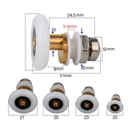 5mm-8mm Roda Shower Box/Roda Roller Pintu Roda Shower Box Roda Katrol Pintu