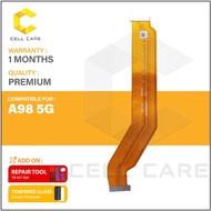 Motherboard to Charging Board Flex Cable For OPPO A98 5G CPH2529 (Main Board to Sub Board Ribbon )