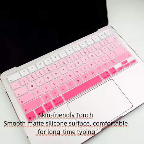 Pastel Gradient English US keyboard Cover for MacBook Neo 13 inch (A18) Pro 2026 Release Model A3404