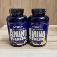 WEIDER Amino 6000 Milk Protein Supplement Dietary Supplement 100 Capsules