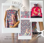 🇹🇭泰國Kiss Me Doll- 廸士尼 Disney Bambi 小鹿斑比 優質絲巾/圍巾/披肩Scarf (附送布袋和送禮紙袋)
