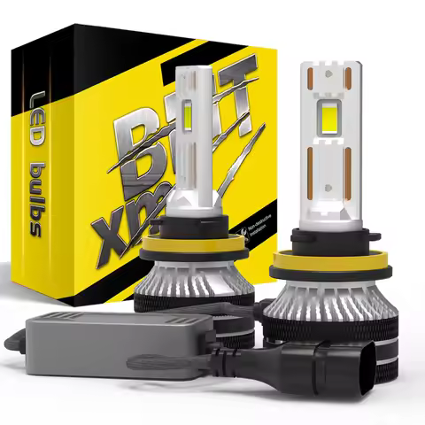 BMTxms 2PCS Q5 H4 9004 HB5 9007 9008 H13 LED Hi/Lo Headlight H1 H7 H8 H9 H11 HB3 9005 HB4 9006 9012 