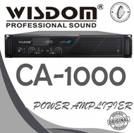 Power Wisdom CA1000 2-Channel Power Amplifier Wisdom CA-1000