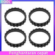 [DOOL]4X Vacuum Robot Tires for Wheels Series 5/6/7/8/9/I7 S9+ Anti-Slip