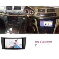 MERCEDES BENZ W211 NAKAMICHI ANDROID PLAYER(9inci )WITH CASING AND CANBUS SET