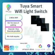 (Local Stock) Smart Switch / Tuya Smart Home device / Smart Light Switch / No Neutral / WiFI / Relay