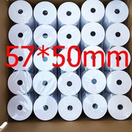 Three Anti-thermal Paper 57*50mm Self-adhesive Printing Paper Label Paper Barcode Sticker