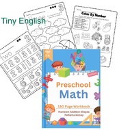 [Free leaf file] 180 Math worksheet coupons for children preparing to enter 1st grade, children get 