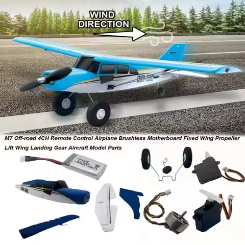 1pc/1set M7 Off-road Remote Control Airplane Brushless 4CH Multistyles Motherboard Fixed Wing Propel