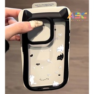 For Case Softcase Cute cat ear phone Case black cartoon iPhone IP11 IP12 PRO MAX IP13 PRO MAX IP14 P