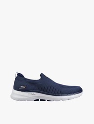 Skechers Go Walk 6 - Jaded Men's Walking Shoes - Navy Orange