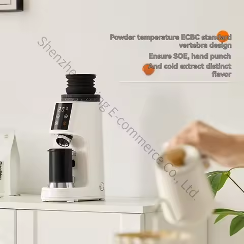New Electric Coffee Grinder 4.0 Quantitative Grinder Electric Coffee Grinder Household Grinding